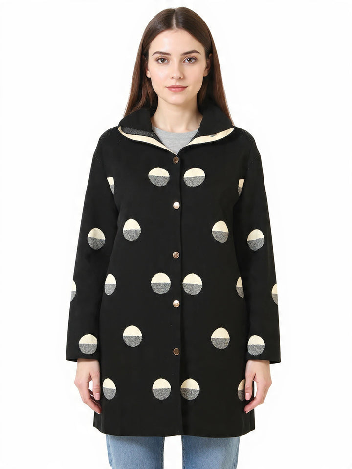 Tonsurton Ladies L/S Hooded Long Coat 8436