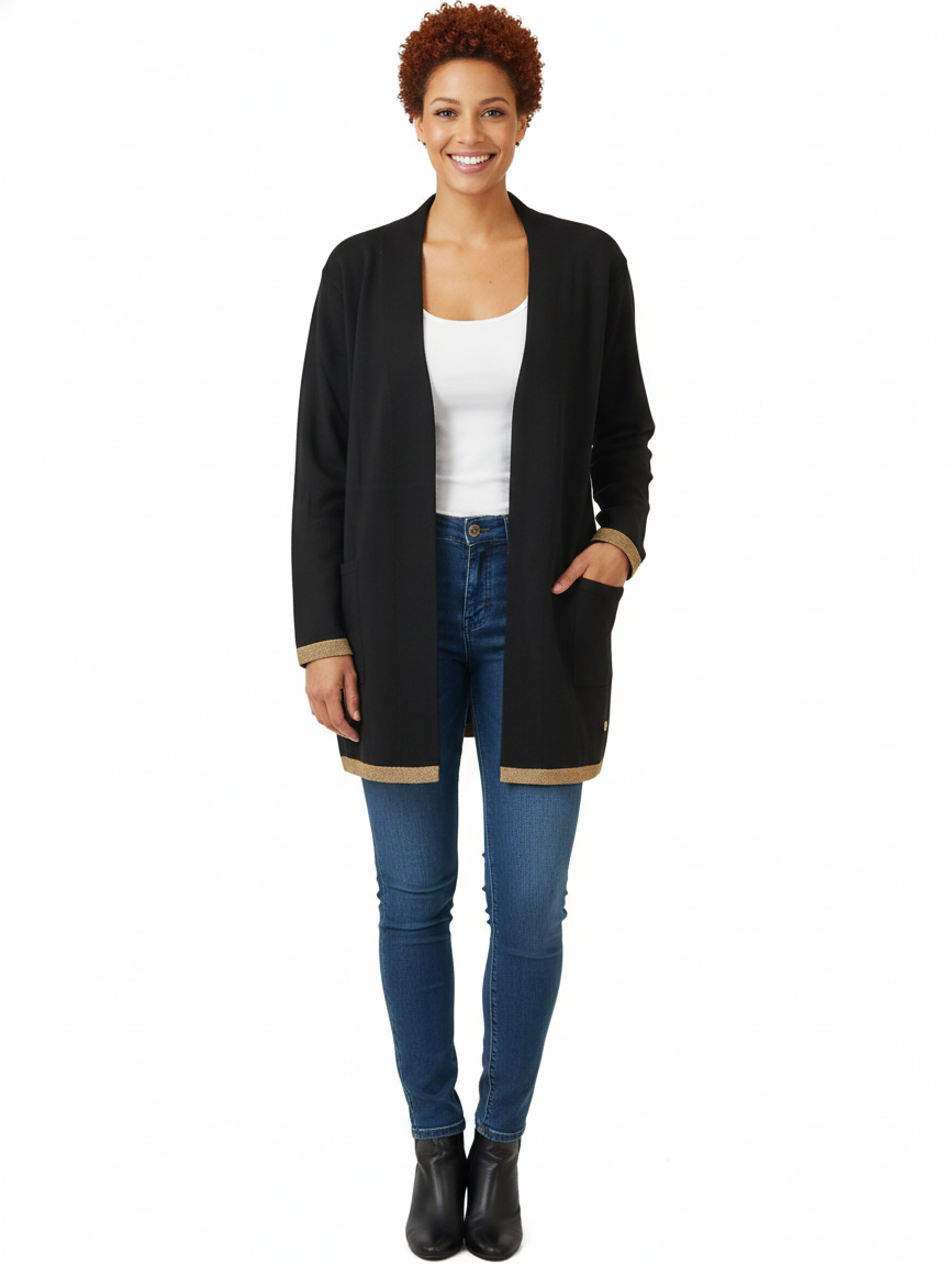 Tonsurton Ladies L/S F/O Jersy 8414