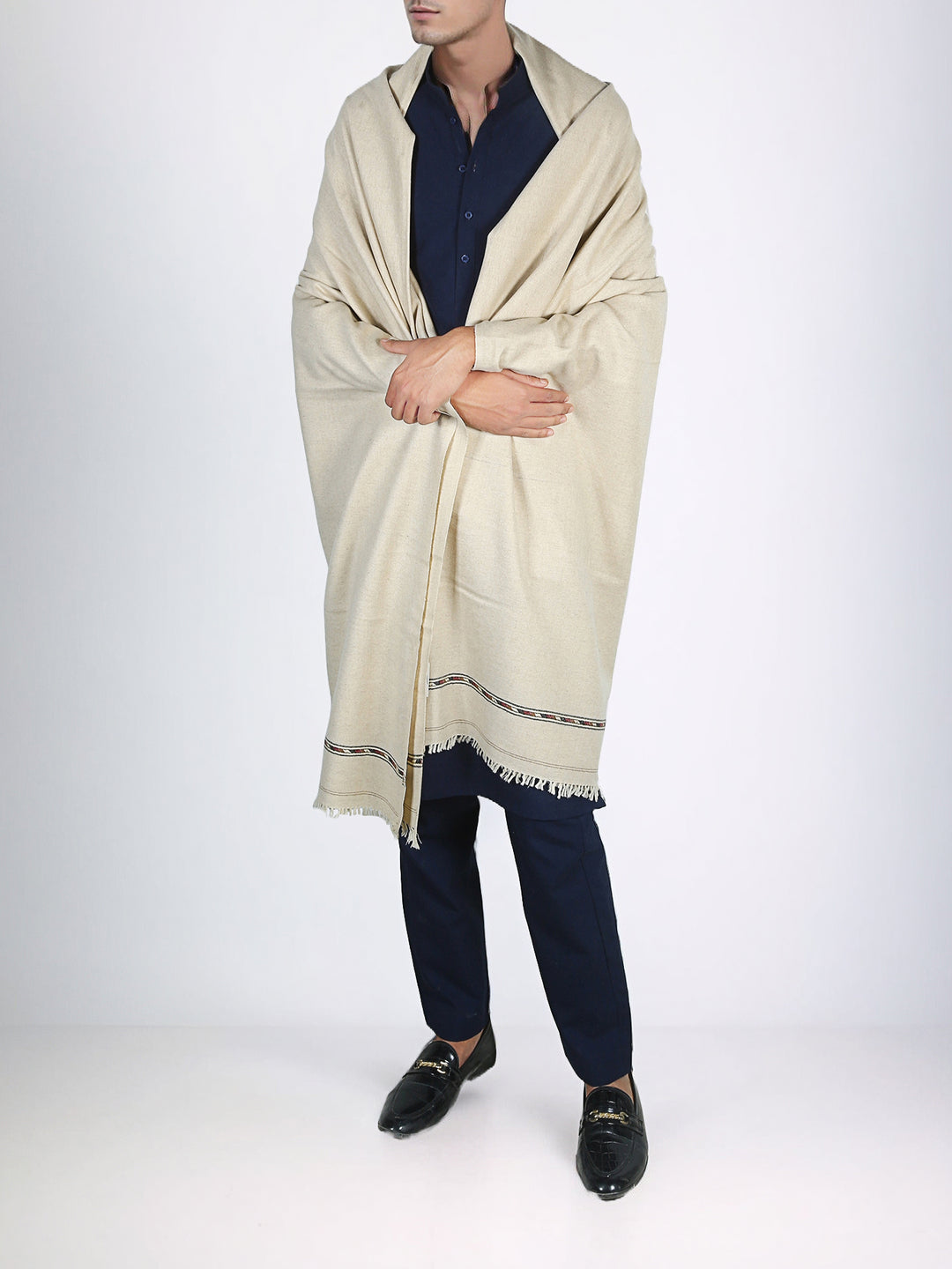 HS Kashmir Wool Gents Shawl