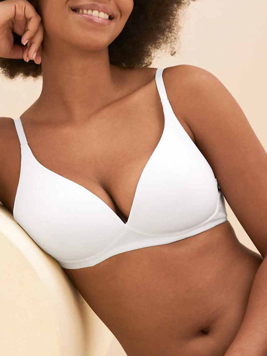 M&S Ladies U/W Padded 3 Pack Balcony Bra t33/0334