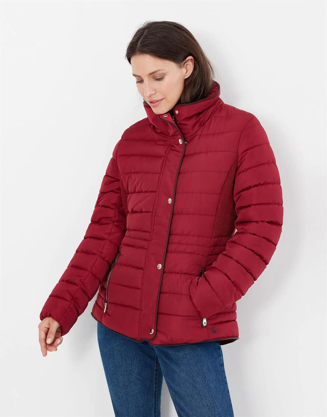 Joules Ladies Jacket With Fur Hoodie 4324