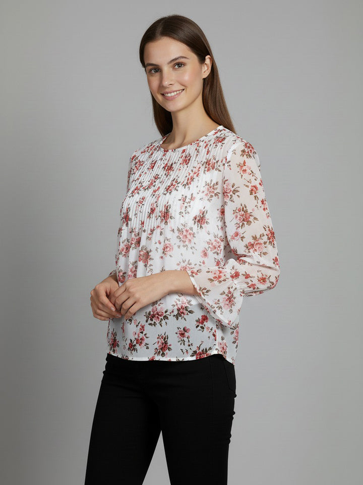 Nifty Ladies L/S Printed Tunic