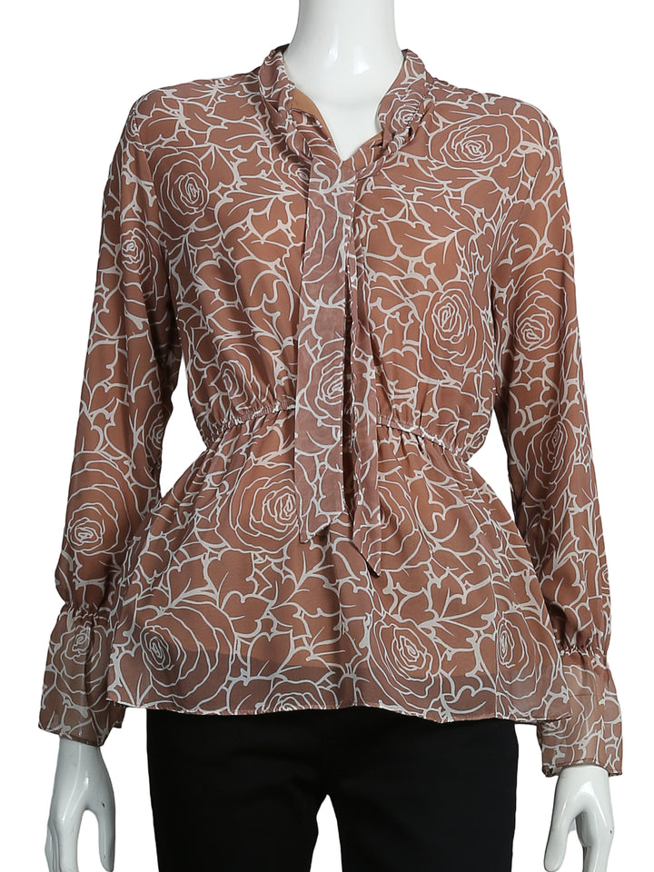 Nifty Ladies L/S Printed Tunic