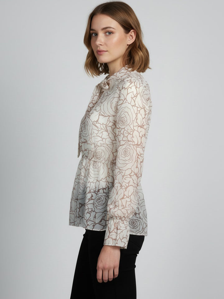Nifty Ladies L/S Printed Tunic