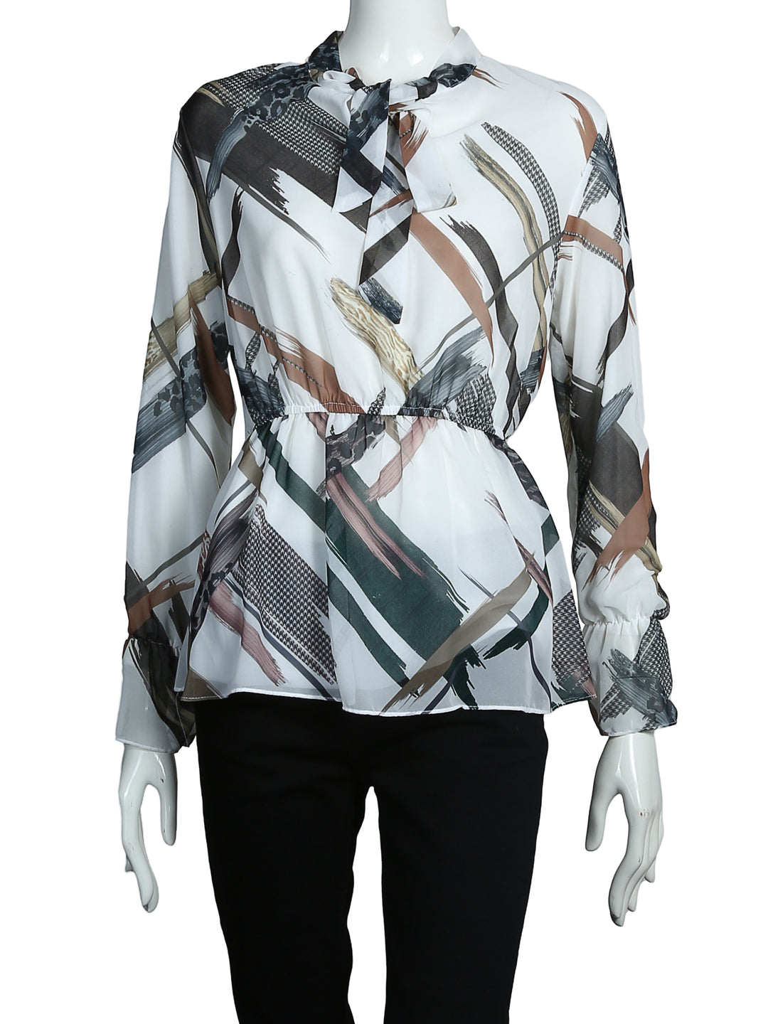 Nifty Ladies L/S Printed Tunic