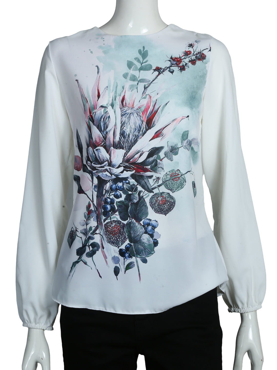 Nifty Ladies L/S Printed Top