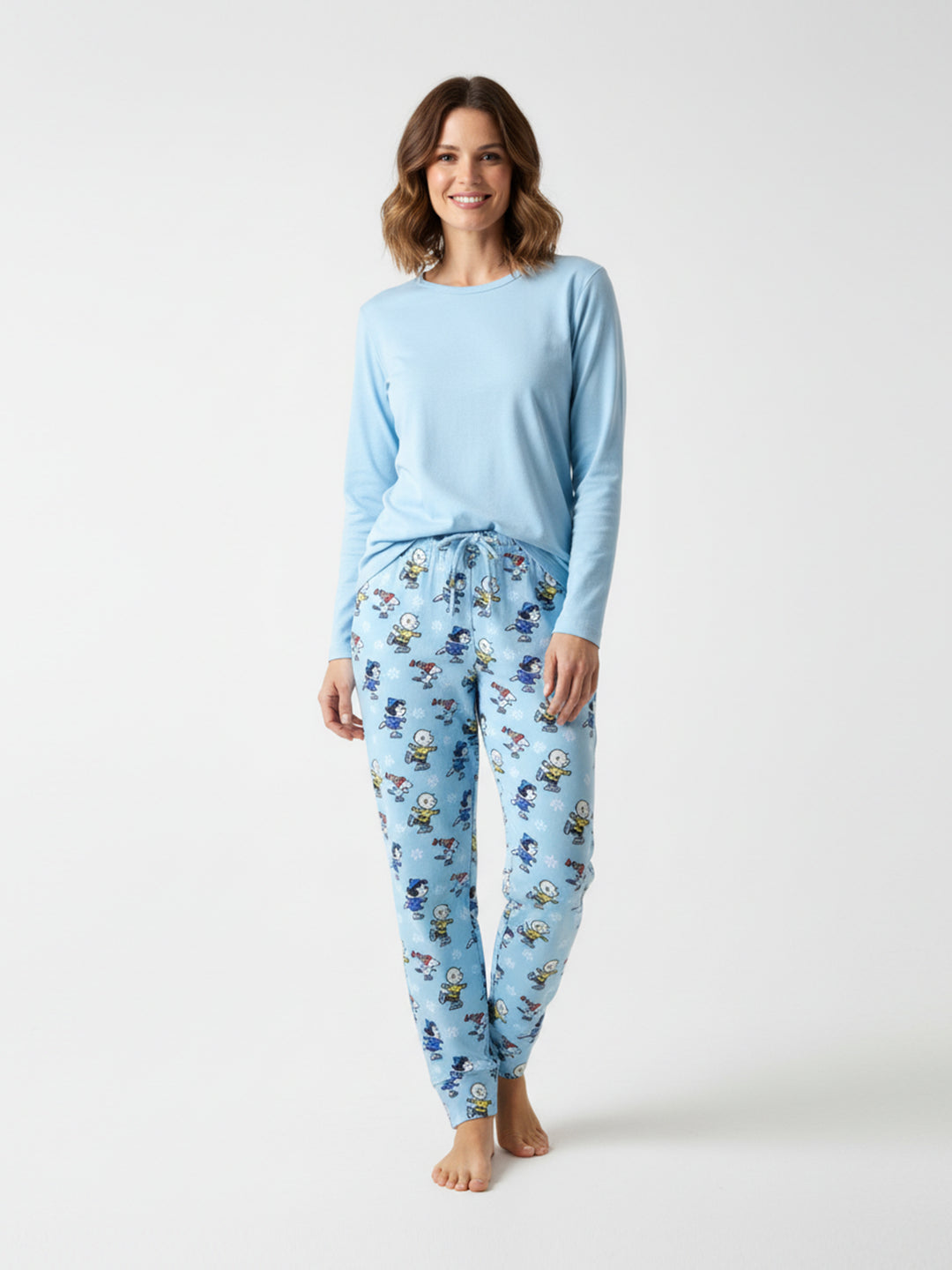 America Eagle Ladies Fleece Trouser (Printed)