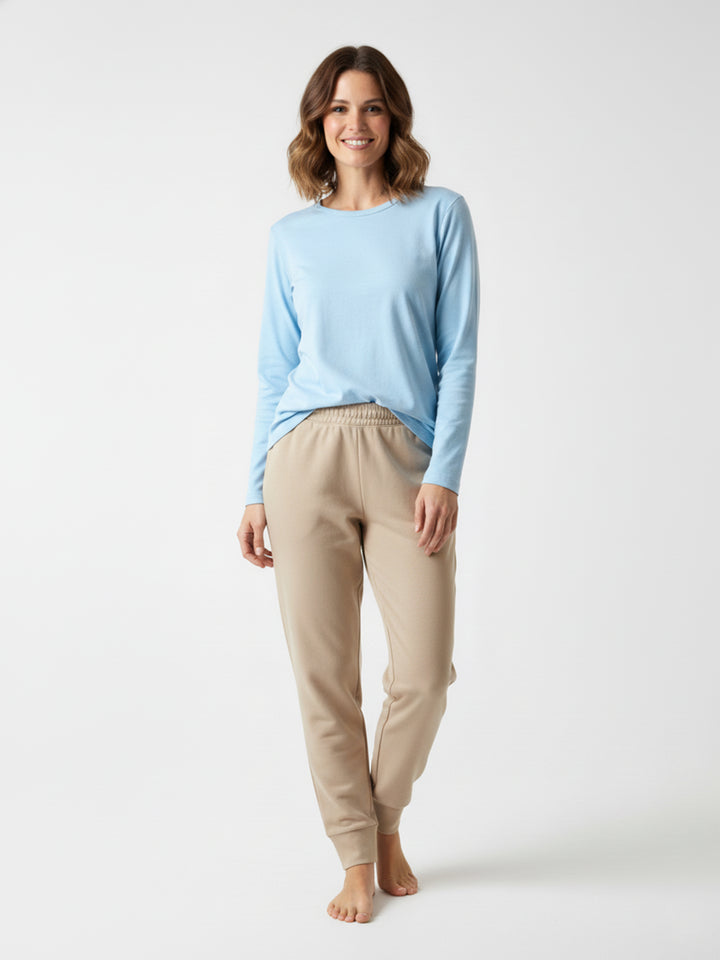 M&S Ladies Fleece Pajama T37/6977Q