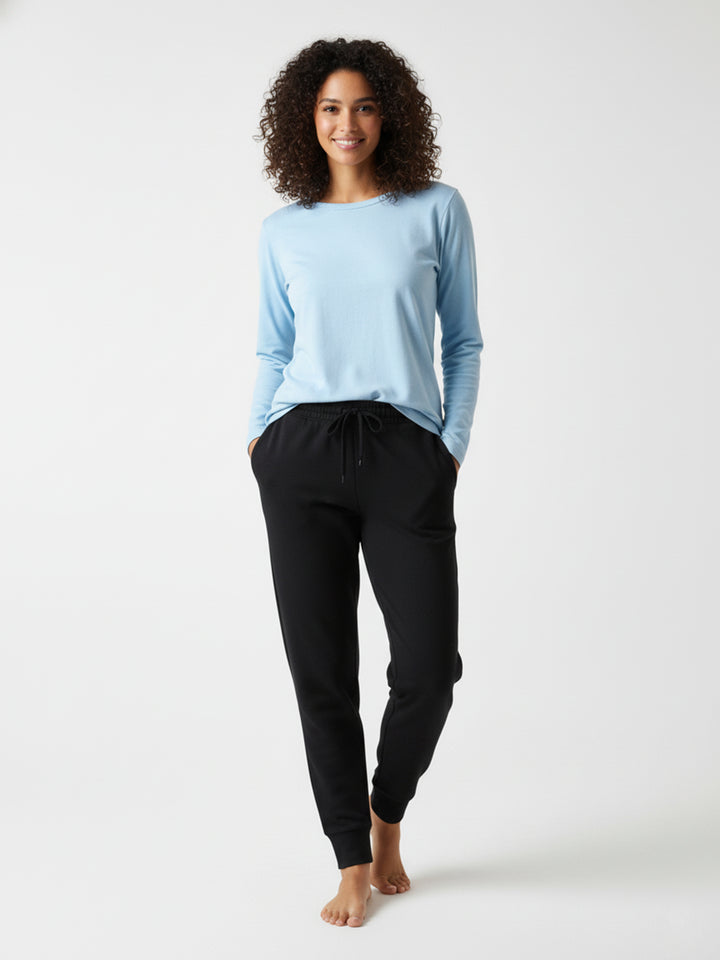 M&S Ladies Fleece Pajama T37/1628P