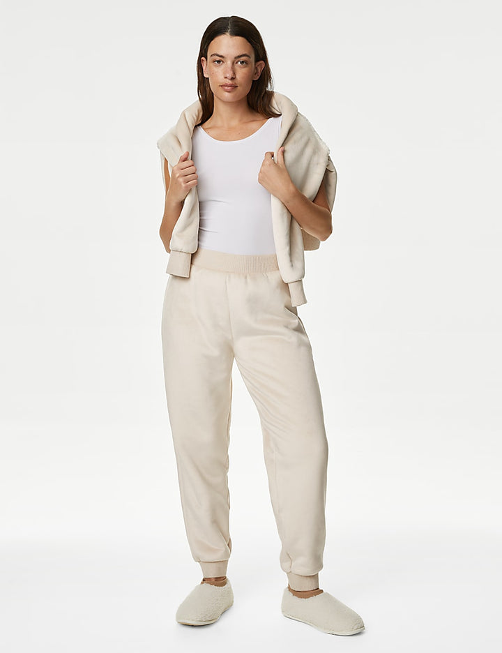 M&S Ladies Fleece Pajama T37/1651P