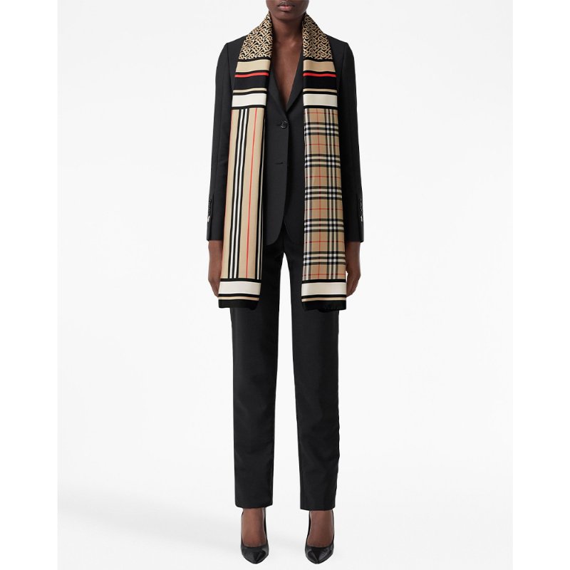 BRBY Ladies Silk Scarfs AC21002482