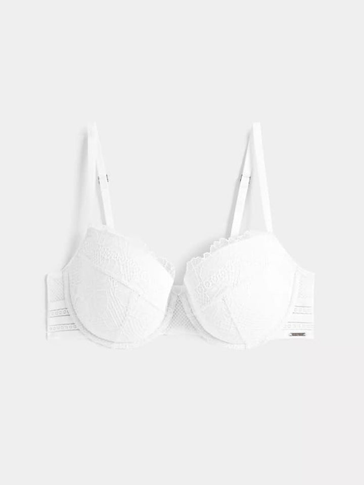 M&S Ladies U/W Padded Lace Bra T81/5045D