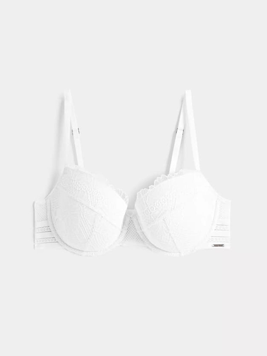M&S Ladies U/W Padded Lace Bra T81/5045D