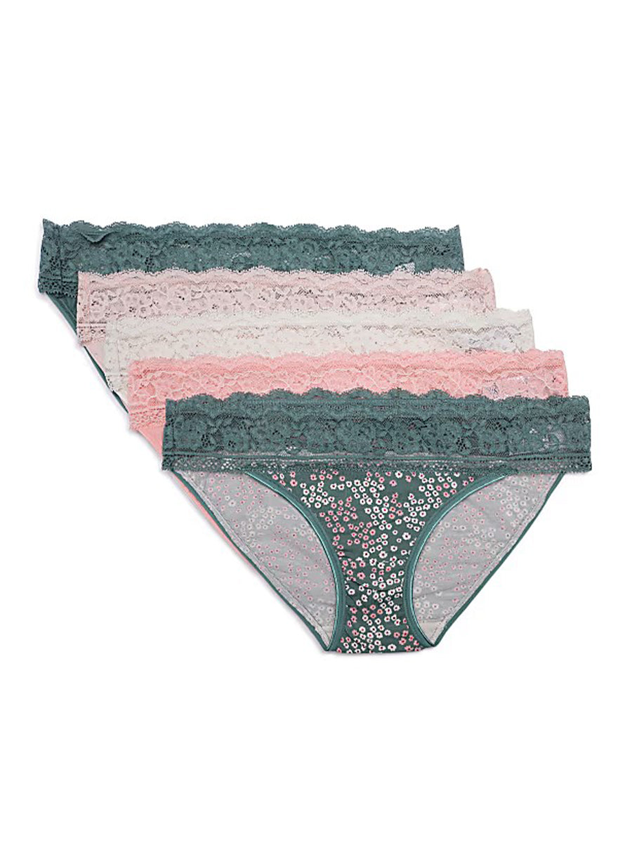 M&S Ladies 5 Pack Biknis T61/5018X