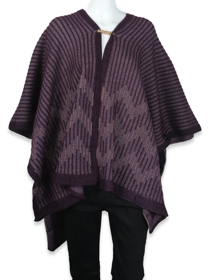 Oxford Ladies Poncho 520 (Maroon)