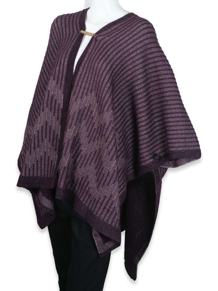 Oxford Ladies Poncho 520 (Maroon)