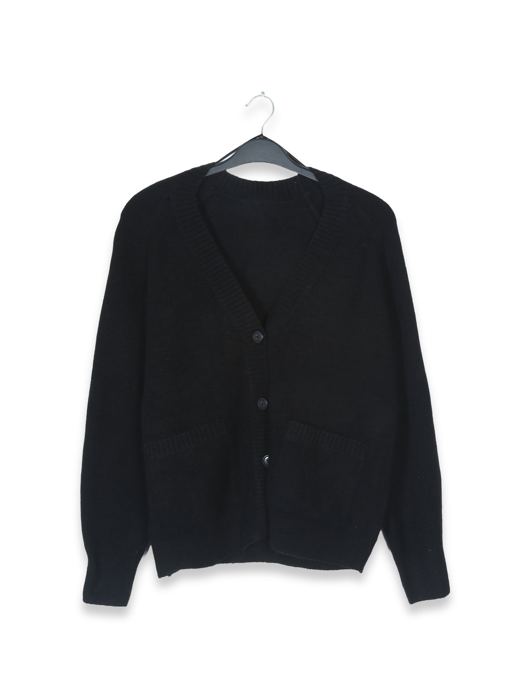 Primark Ladies V Neck Cardigan 84104 (Black)