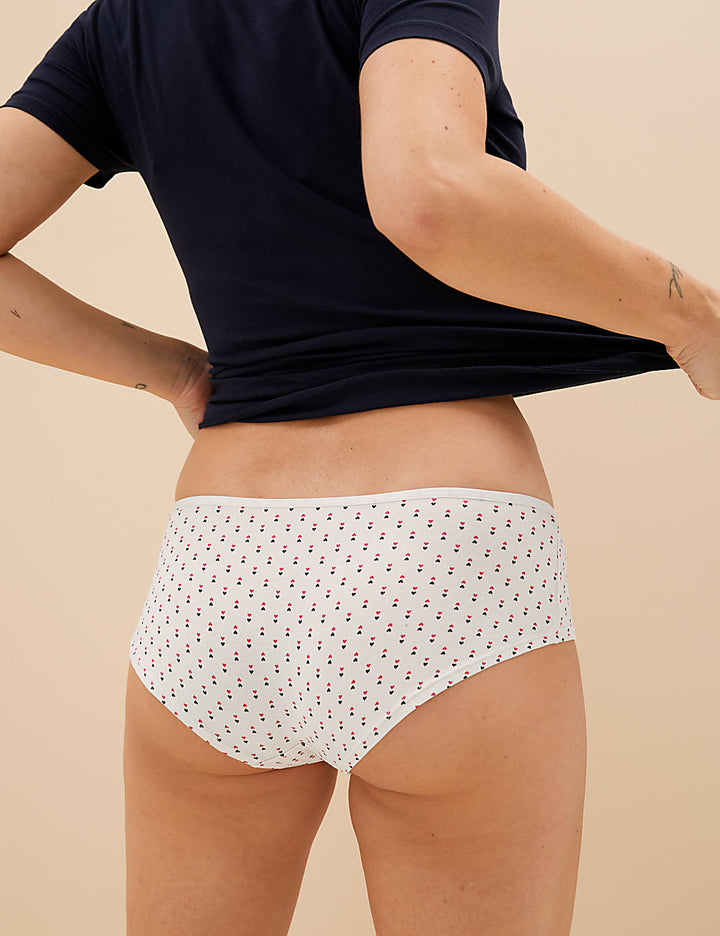 M&S Low Rise Shorts 5 Pack Panty T61/2114X (Pink Mix)