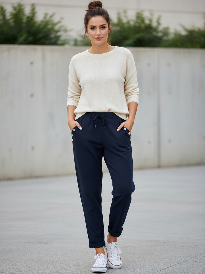 Glossy Uk Plian Trouser