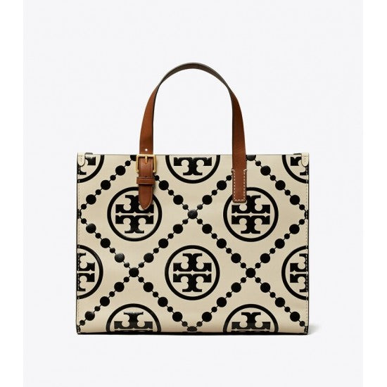 TB T-Monogram Shoulder Bag 1416 Black/White
