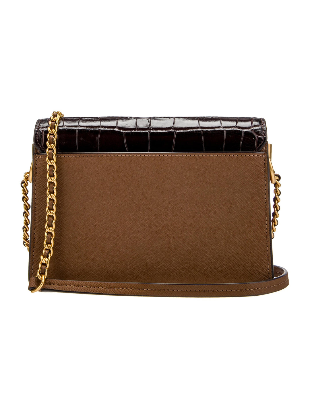 TB Robinson Embossed Color Block Bag 77297 Cream
