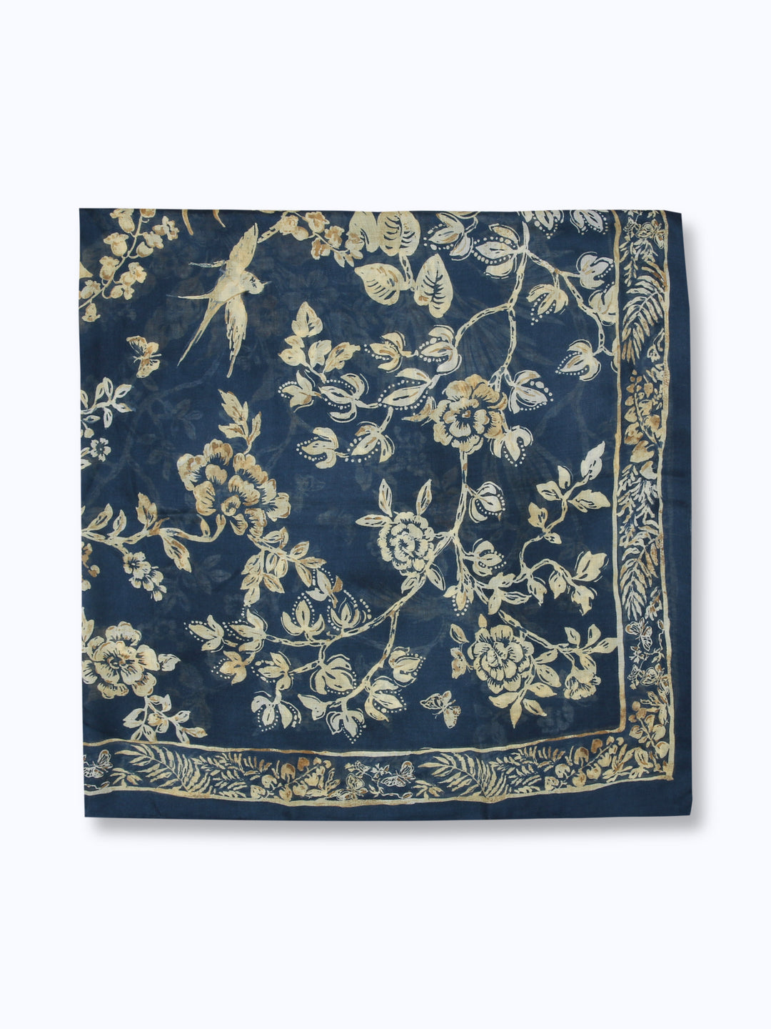 CD Ladies Scarfs Printed (Navy)