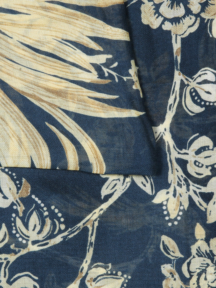 CD Ladies Scarfs Printed (Navy)