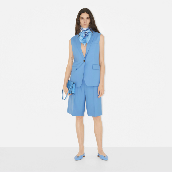 BRBY Ladies Silk Scarfs AC23000960 (Blue)