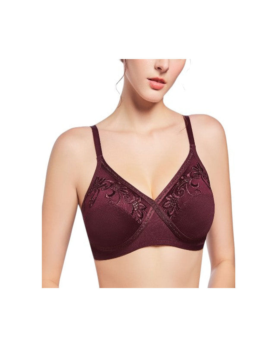Flourish Ladies N/W N/P Full Cup Bra 20709 (Wine)