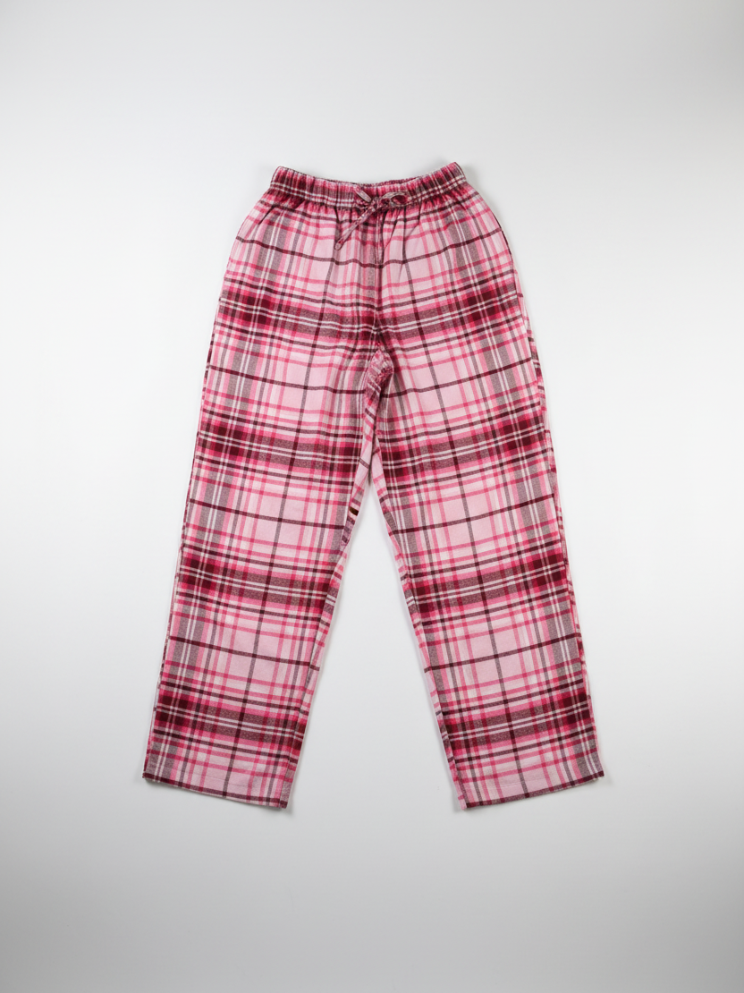 Liz Claiborne 3 Pcs Check Sleep Set (Pink)