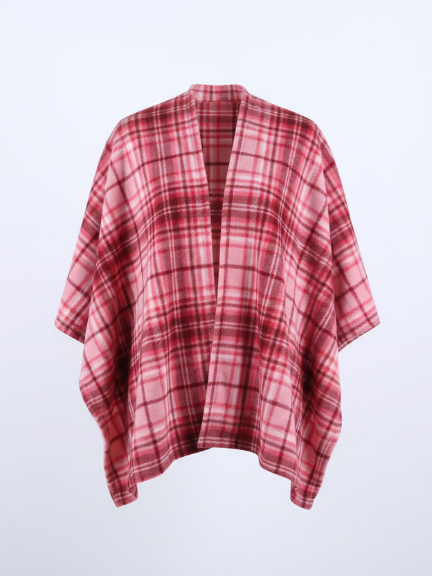 Liz Claiborne 3 Pcs Check Sleep Set (Pink)