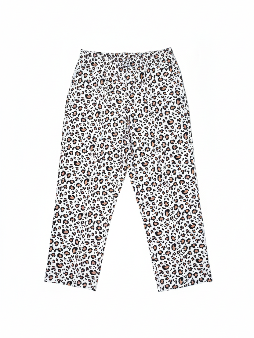 Liz Claiborne 3 Pcs Printed Sleep Set (Black)