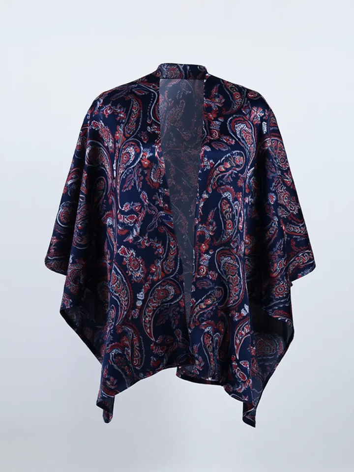 Liz Claiborne 3 Pcs Printed Sleep Set (Navy)