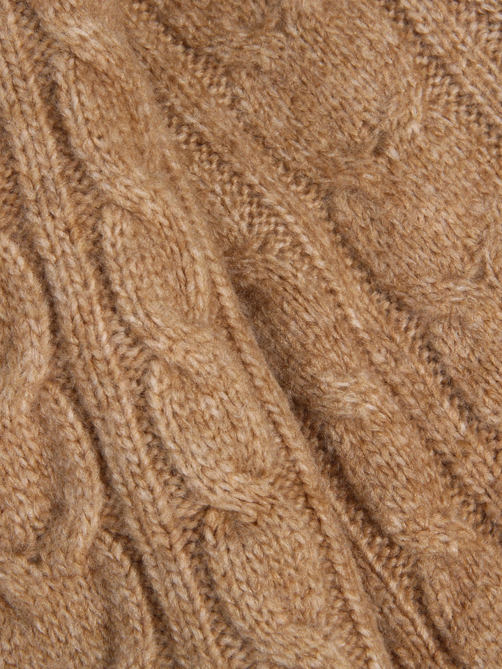 NEW LOOK Ladies Crew Neck Jumper (Brown)