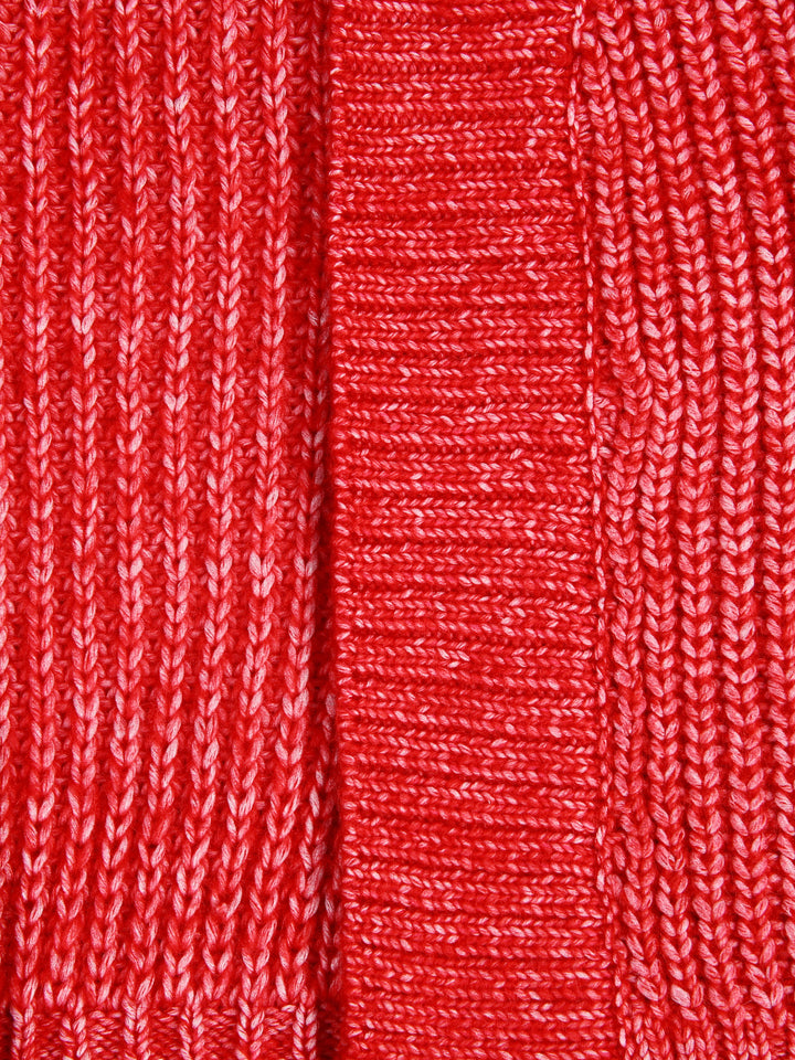 Any Day Ladies Front Open Cardigan (Red)