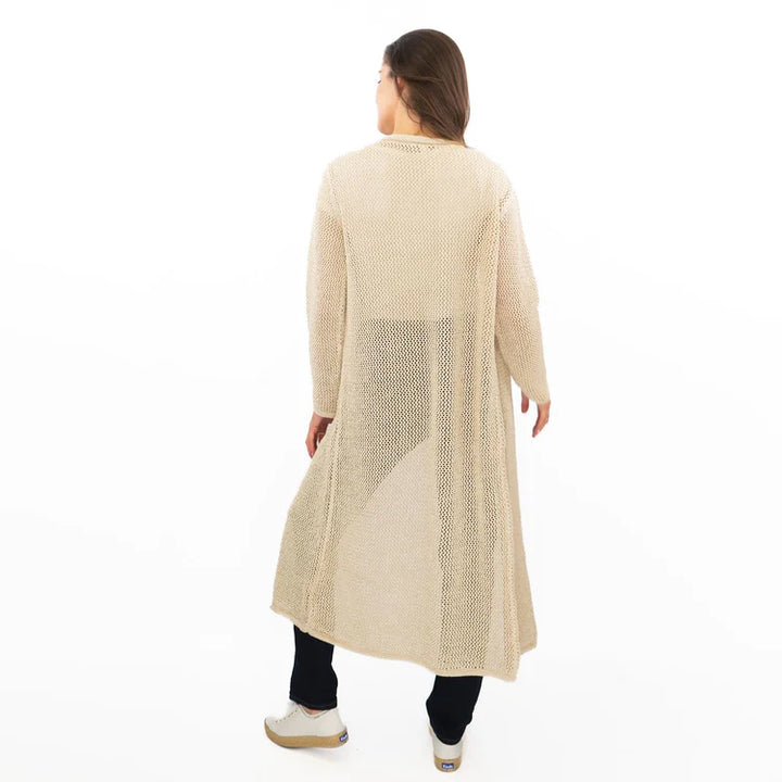 M&S Ladies Autograph Long Line F/O Cardigan