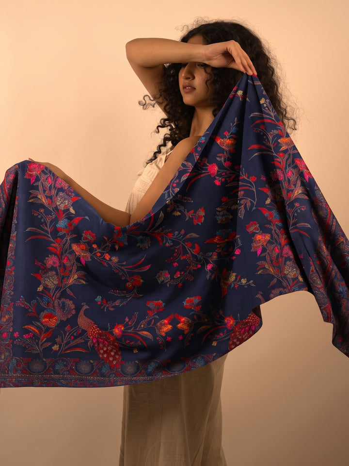 HS Mor Kari Kani Pashmina Stole