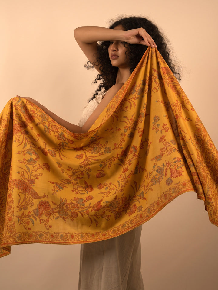 HS Mor Kari Kani Pashmina Stole