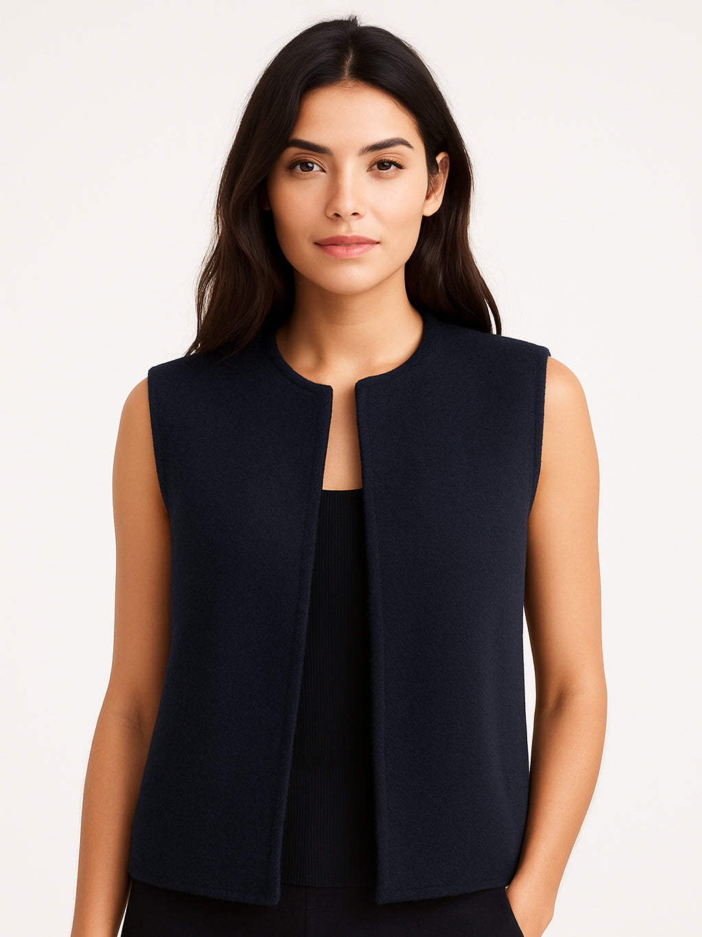 Glossy Ladies S/L F/O Short Body Jersey 8517 (Navy)