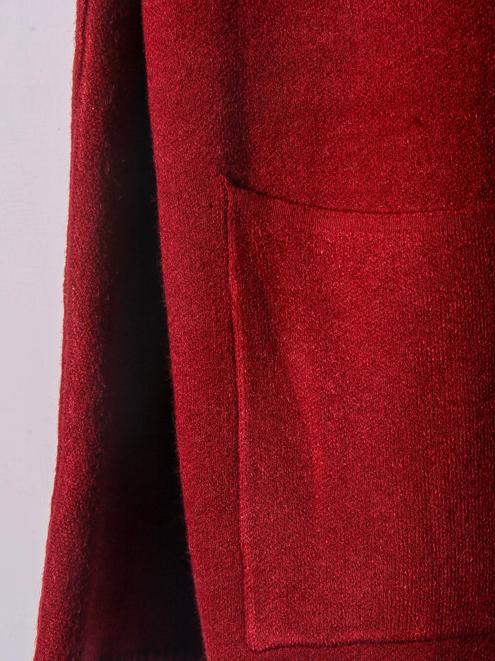 Glossy Ladies L/S Cardigan 8570 (Burgundy)