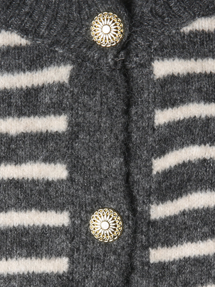 Glossy Ladies L/S Cardigan 8566 (Grey Mix)