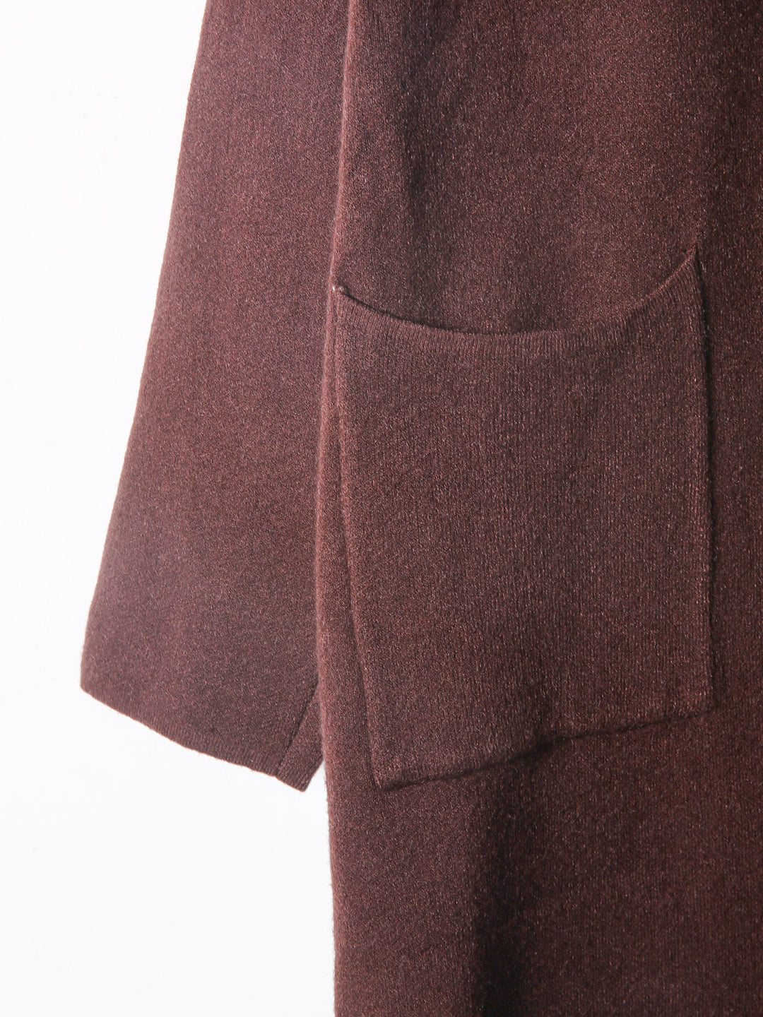 Glossy L/S F/O Long Jersey 8527 (Dark Brown)