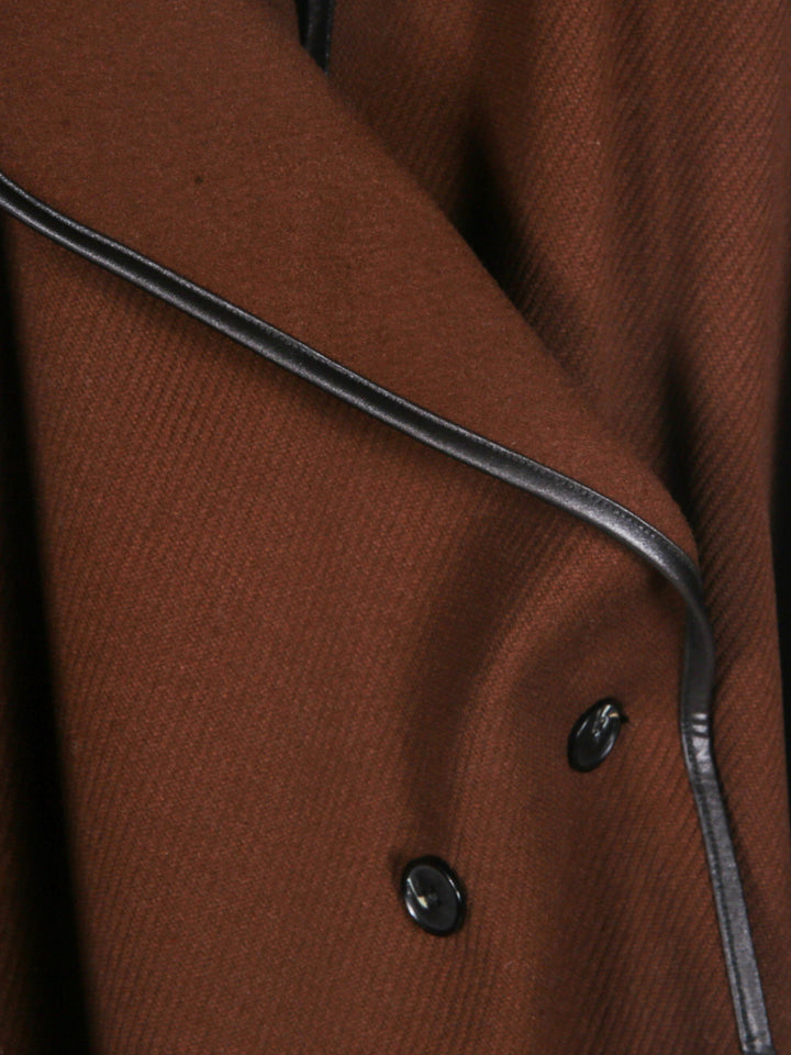 Glossy Ladies Poncho 8069 (Chocolate)