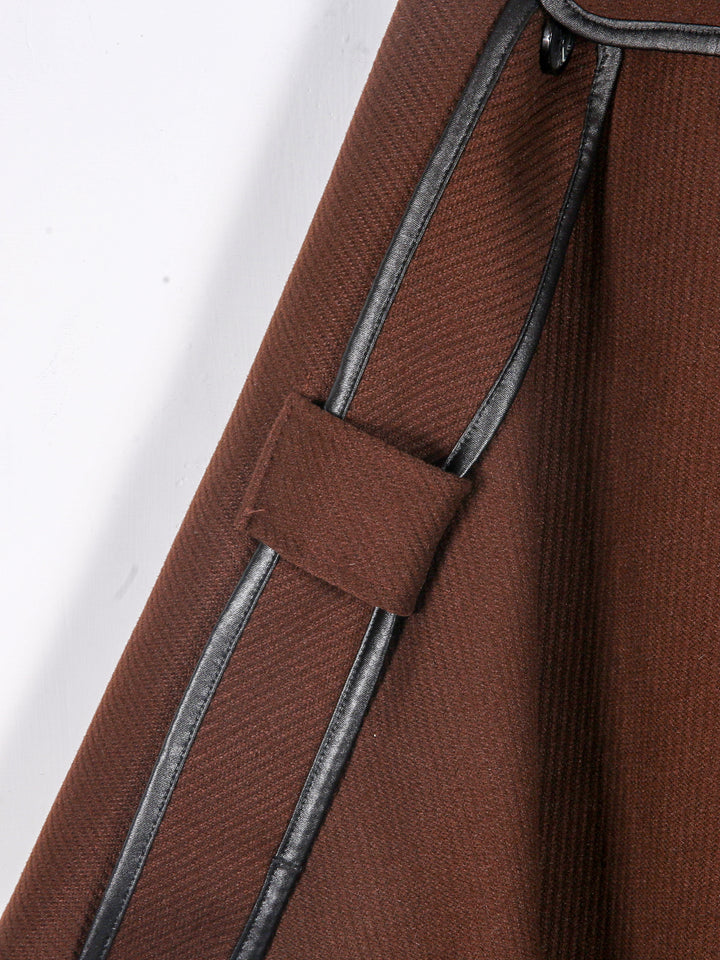 Glossy Ladies Poncho 8069 (Chocolate)