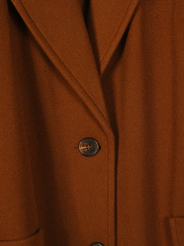 Primark Ladies Long Coat 4471809 (Brown)