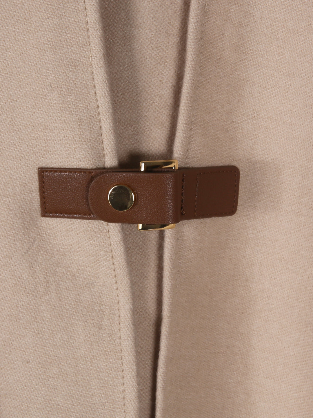 Primark Ladies Reversible Cape shawl 2422602 (Taupe)