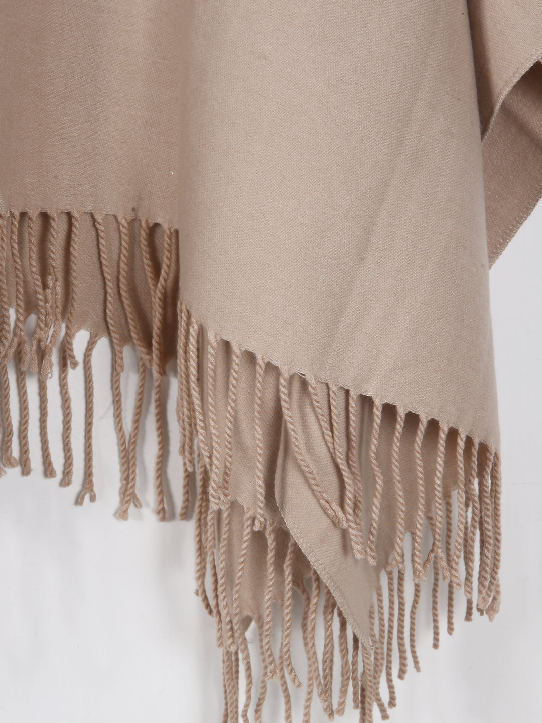 Primark Ladies Reversible Cape shawl 2422602 (Taupe)