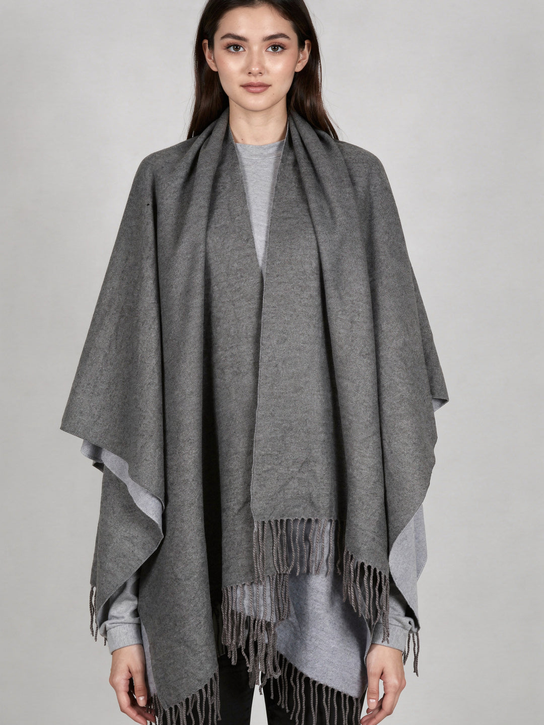 Primark Ladies Reversible Cape shawl 2422602