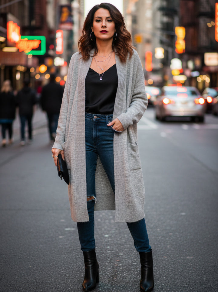 Primark Ladies F/O Long Jersey With Pockets