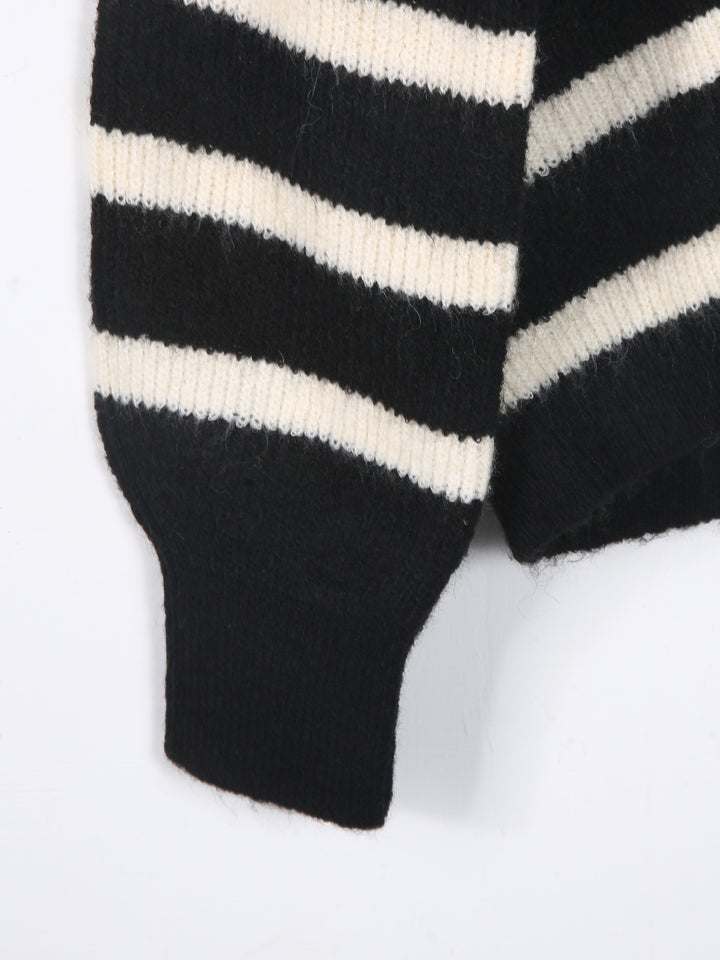 Primark Ladies L/S Striped Cardigan